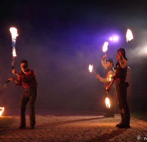 steam jonglenflammée